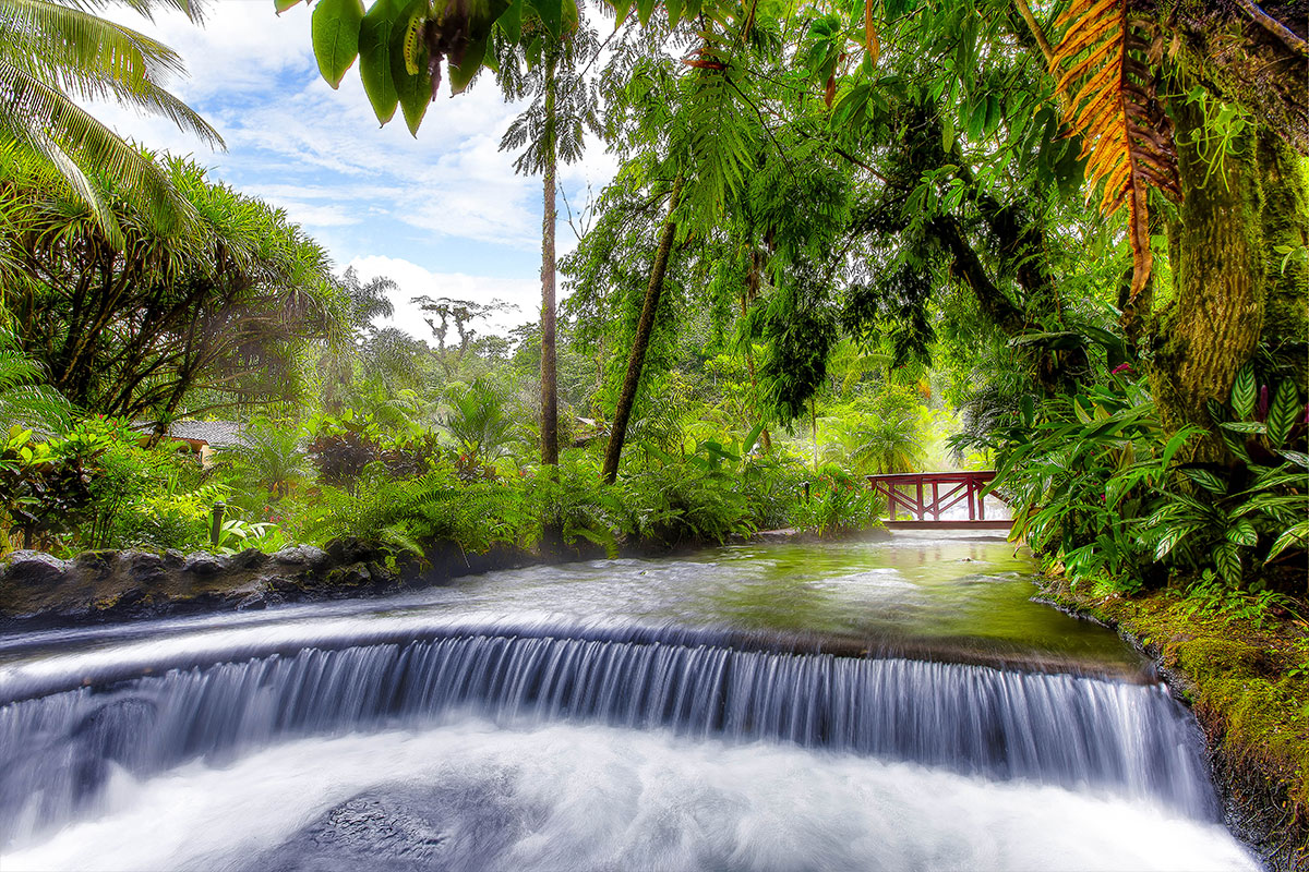 Day Pass: Experience Arenal´s largest network of naturally flowing hot springs